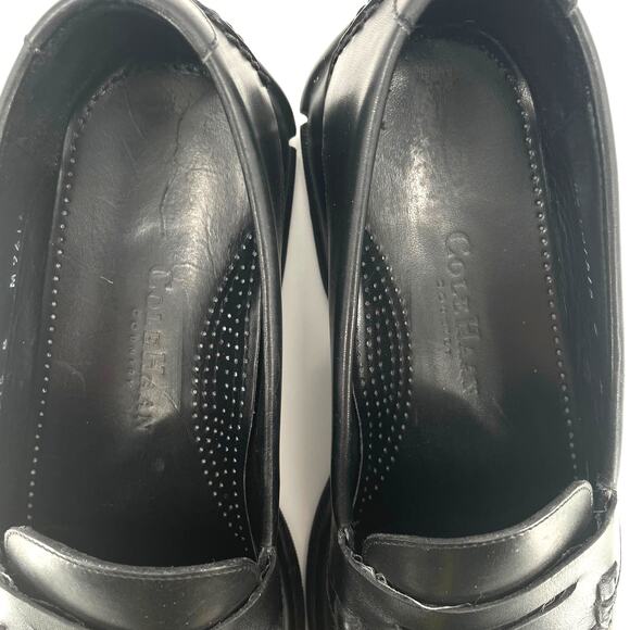 Cole Hahn Country Gommus Penny Loafers, Size 8, Black - Picture 9 of 12